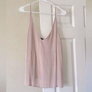 VICI nude color loose tank